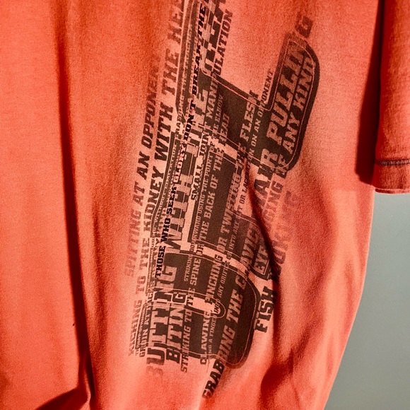 UFC Men’s Graphic Those Who Seek Glory Don’t Break The Code Polo Size XL - Picture 4 of 7